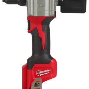 Milwaukee 2550-20 Rivet Tool, Tool Only, 12 V, 1.5 Ah, 2000 lb Rivet Setting Force, 0.8 in L Stroke