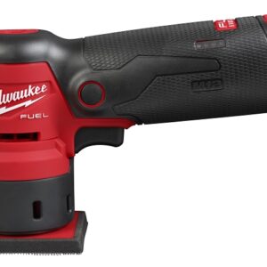 Milwaukee M12 FUEL 2531-20 Orbital Detail Sander, Sponge Pad/Disc, 14,000 opm Load Speed