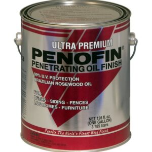 Penofin Red Label Series F5MHIGA Ultra-Premium Stain, Transparent, Hickory, Liquid, 1 gal Can