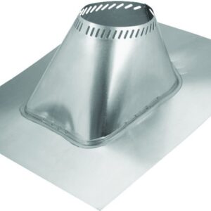 Selkirk SURE-TEMP Premium Series 206830 Roof Flashing, Aluminum, 31-7/8 in OAL, 27 in OAW