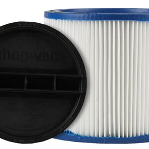 Shop-Vac 9034033 Cartridge Filter, For: Shop-Vac Wet or Dry Vacuums 5 gal and Above