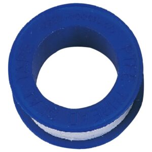 Vulcan W974 Thread Sealing Tape, 260 in L, 1/2 in W, PTFE, White