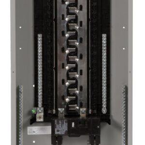 Siemens PN PN3048B1200C Assembled Load Center, 200 A, 30 -Space, 48 -Circuit, Main Breaker, Plug-On Neutral, Gray