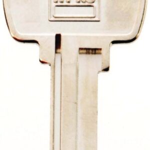 Hy-Ko 11010FA1 Key Blank, Brass, Nickel, For: Falcon Cabinet, House Locks and Padlocks, FA1 Key Number