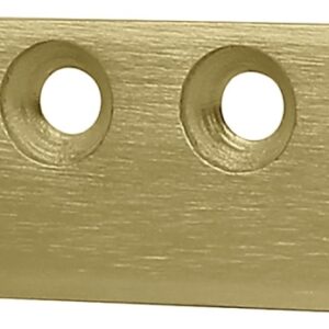 National Hardware N700-107 Connecting Adapter, 3-1/8 in, Steel, Brushed Gold