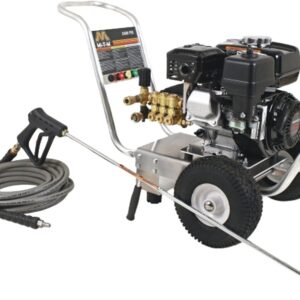 Mi-T-M CA Aluminum CA-2403-1MMH Pressure Washer, Gasoline, 5.5 hp, Honda GX200 OHV Engine, 2400 psi Operating