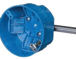 Carlon B620HG-UPC Ceiling Box, 2-1/4 in D, Polycarbonate, Blue