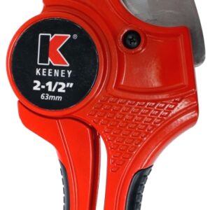 Keeney K840-102 Pipe Cutter, 2-1/2 in Max Pipe/Tube Dia, HCS Blade
