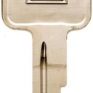 Hy-Ko 11010RA7 Automotive Key Blank, Brass, Nickel, For: AMC Vehicle Locks, RA7 Key Number
