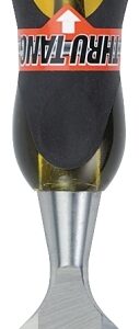 STANLEY 16-979 Chisel, 1-1/4 in Tip, 9 in OAL, Chrome Carbon Alloy Steel Blade, Ergonomic Handle