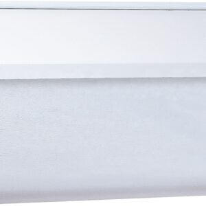 Gibraltar Mailboxes Woodlands L4009WW0 Mailbox, 450 cu-in Capacity, Galvanized Steel, Textured Powder-Coated, White