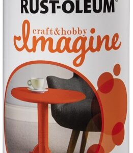 Rust-Oleum Imagine 345652 Craft Spray Paint, Neon Orange, 11 oz, Can