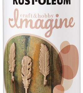 Rust-Oleum Imagine 354068 Craft Spray Paint, Glitter, Rose Gold, 10.25 oz, Can