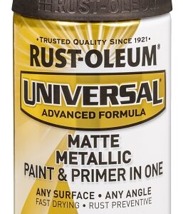 Rust-Oleum 353092 Metallic Spray Paint, Matte, Venetian Bronze, 11 oz