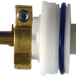 Danco 80964 Faucet Cartridge, Brass/Plastic, 2 in L, For: Delta Scald-Guard Single Lever 1991 Tub/Shower Faucets