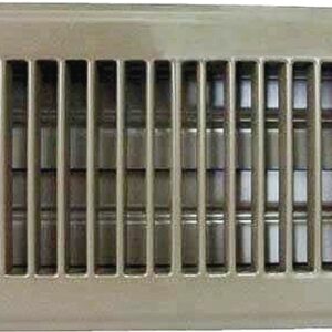 ProSource FR01-4X10B Floor Register, Steel, Brown