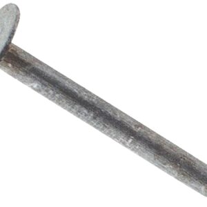 ProFIT 0132139 Hand Drive Roofing Nail, 2 in L, Flat Head, 11 ga, Steel, 25 lb