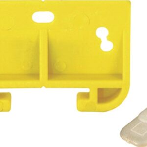 Prime-Line R 7154 Drawer Track Guide Kit, 1-9/16 in L x 2-1/2 in W Dimensions, For: 3/32 x 1-9/32 in Track, Plastic