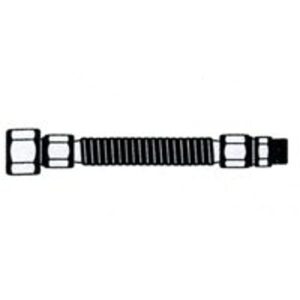 BrassCraft ProCoat Series CSSB22-60 Gas Connector, 60 in L, 3/4 x 3/4 in