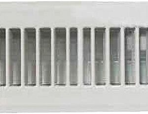 ProSource FR01-2X12W Floor Register, Steel, White