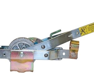 Maasdam A-0 Rope Puller, 0.75 ton Lifting, 1500 lb Pull Force, 8 in Mini Between Hooks, 1/2 in Dia Rope/Cable