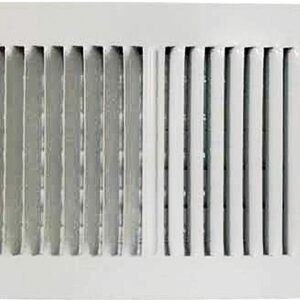 ProSource SW02-12X6 Sidewall Register, Steel, White