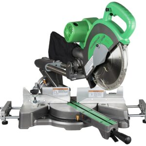 Metabo HPT C10FSBSM Compound Miter Saw, Electric, 10 in Dia Blade, 3800 rpm Speed, 57 deg Max Miter Angle