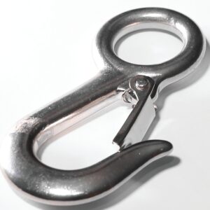 Baron 2311S-1-1/8 Spring Snap, 3/4 in Snap Opening, 4-5/8 in L Dimensions, 400 lb Working Load, Stainless Steel