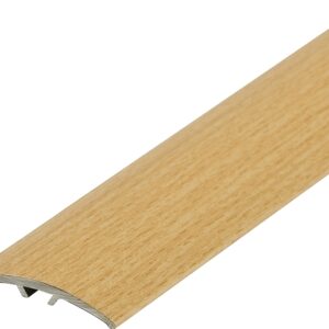 M-D 46240 Multi-Floor Transition, 36.13 in L, 1-1/2 in W, Aluminum, Beech