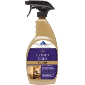 Granite Gold GG0033 Granite Polish, 24 oz, Liquid, Fresh Lemon, Milky White