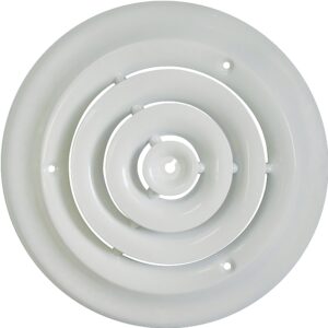 ProSource SRSD06 Round Ceiling Diffuser, White