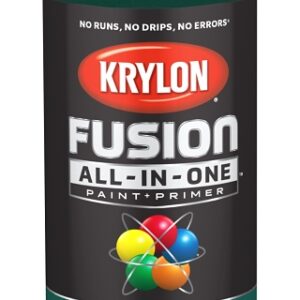 Krylon K02789007 Spray Paint, 12 oz Can, 25 sq-ft Coverage Area, Acrylic Base, Gloss, Hunter Green