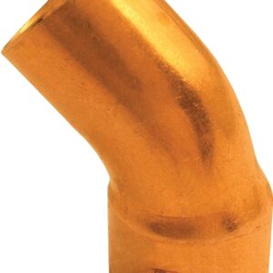 Elkhart Products 31220 Street Pipe Elbow, 2 in, Sweat x FTG, 45 deg Angle, Copper