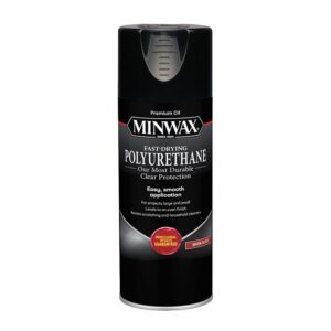 Minwax 33050000 Polyurethane, Gloss, Liquid, Clear, 11.5 oz, Aerosol Can