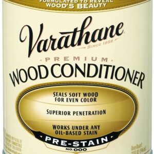 Varathane 211775H Premium Wood Conditioner, Clear, Liquid, 1 qt, Can