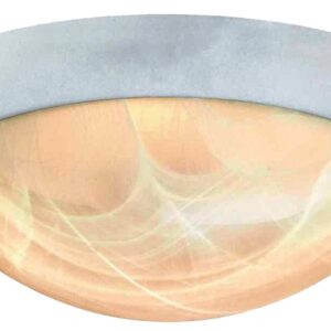 Westinghouse 61066 Flush Mount Ceiling Fixture, LED Lamp, 1000 Lumens Lumens, 3000 K Color Temp, White Fixture