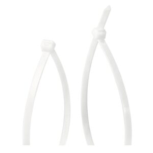 Gardner Bender 45-518N Cable Tie, 6/6 Nylon, Natural, 18 in L, 10/PK