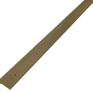 M-D 43383 Carpet Trim, 72 in L, 2 in W, Flooring Surface, Antique Brass