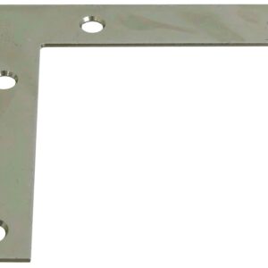 National Hardware 117BC Series N266-569 Corner Brace, 4 in L, 3/4 in W, 4 in H, Steel, Zinc, 0.07 Thick Material