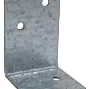 Simpson Strong-Tie A21Z Angle, 1-1/2 in W, 2 in D, 1-3/8 in H, Steel, ZMAX