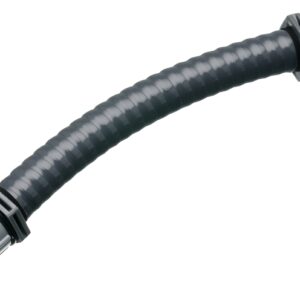 Carlon UAFAF Flexible Elbow, 1 in Trade Size, 0 to 90 deg Angle, Neoprene/PVC, Gray