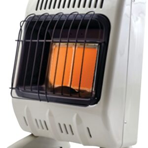 Mr. Heater F299810 Vent-Free Radiant Heater, 11-1/4 in W, 22-1/2 in H, 10000 Btu Heating, Propane