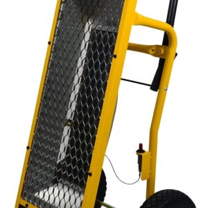 DEWALT DXH45LP Portable Radiant Heater, 20 lb Fuel Tank, Propane, 45,000 Btu/hr BTU