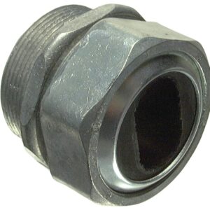 Halex 90661 Watertight Connector, Threaded, Zinc