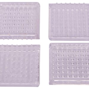 ProSource FE-50890-PS Furniture Glide, Plastic, Clear, Clear, 1-13/16 x 1-13/16 x 5/8 in Dimensions