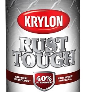 Krylon Rust Tough K09211008 Enamel Spray Paint, Gloss, Safety Yellow/Sun, 12 oz, Can