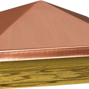 Maine Ornamental 72223 Post Cap, 4 in L, 4 in W