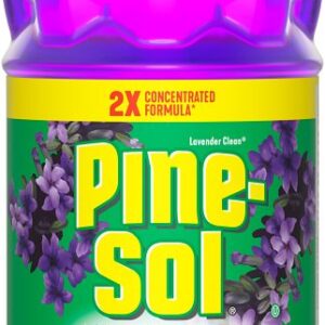 Pine-Sol 10041294601662 Multi-Surface Cleaner and Disinfectant, 40 oz, Bottle, Liquid, Lavender Clean