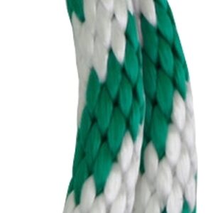 Baron 54026 Rope, 5/8 in Dia, 140 ft L, 325 lb Working Load, Polypropylene, Green/White