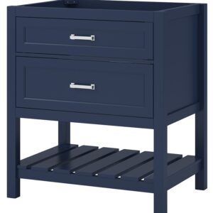 Craft + Main Lawson Series LSBV3022D Vanity Cabinet, 30 in W Cabinet, 21-1/2 in D Cabinet, 34 in H Cabinet, Wood